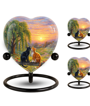 Personalized Cat Urn, Small Cat Urn, Personalized Cat Urn for Ashes, Cat Urns