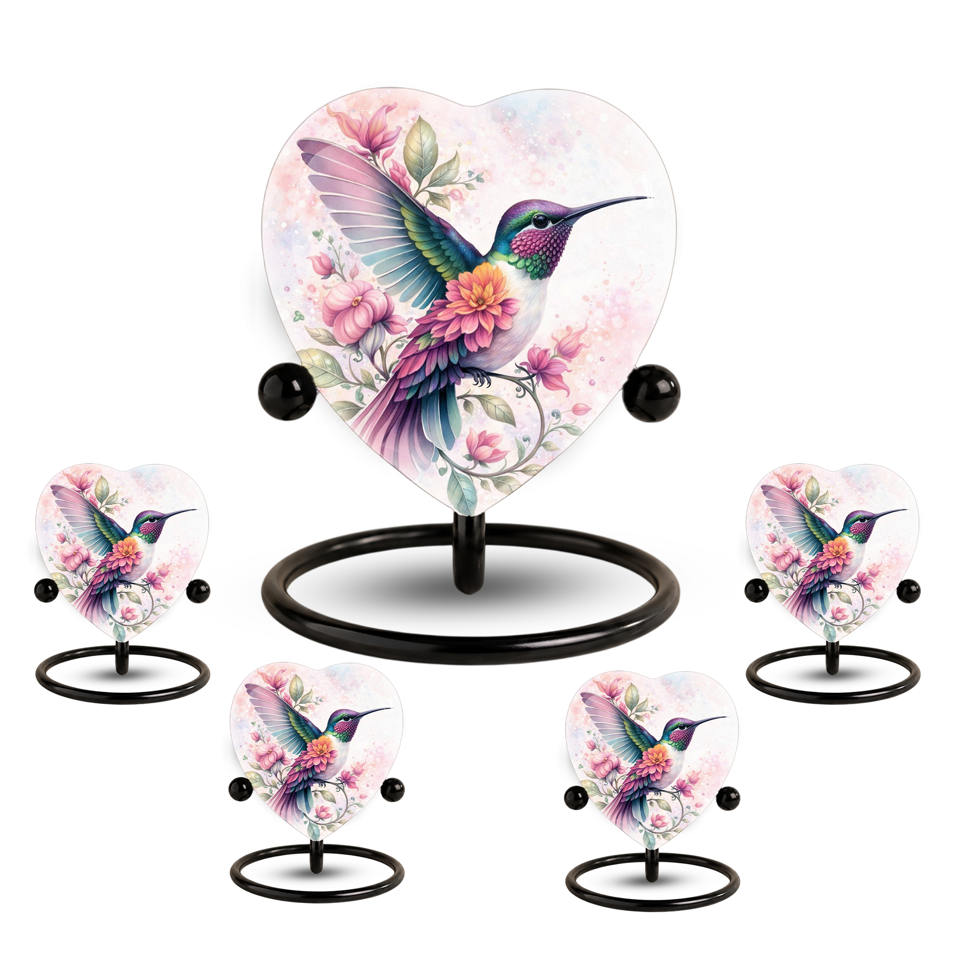 Hummingbird Cremation Urn – Adult Urn for Ashes, Beautiful Memorial Urn for Adults