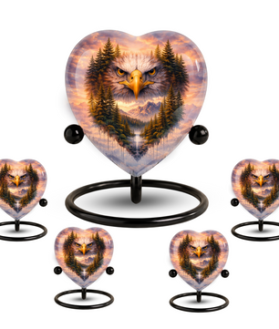 Eagle Mountain Forest Urn, Adult Urn, Urns for Adult Ashes, Adult Urns, Adult Urns for Ashes, Adult Cremation Urn