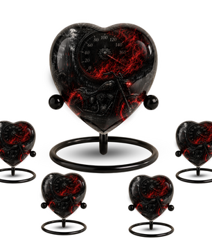 Motorcycle Bike Cremation Urn for Dad – Personalized Adult Male Urn for Ashes