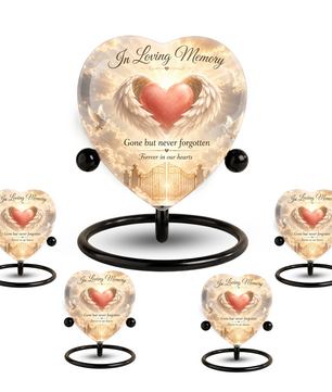 Angel Wing Heaven Urn – Adult Urn for Ashes, Angel Cremation Urn & Memorial Urn for Adult Ashes