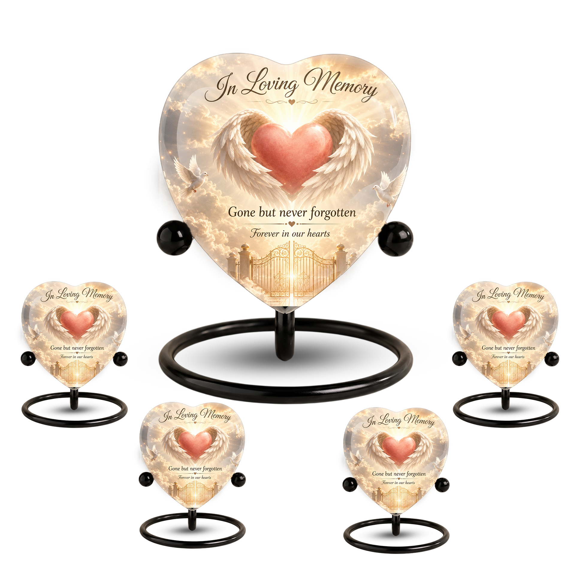 Angel Wing Heaven Urn – Adult Urn for Ashes, Angel Cremation Urn & Memorial Urn for Adult Ashes