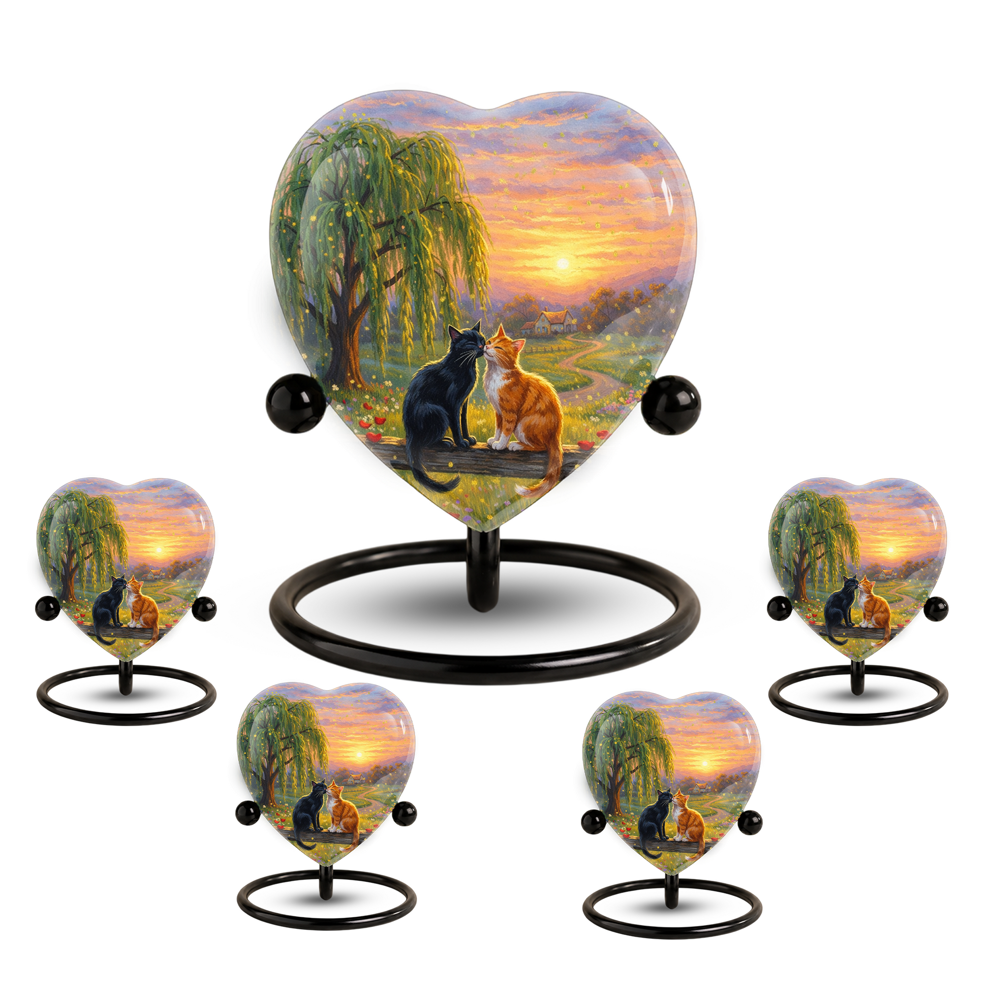 Personalized Cat Urn, Small Cat Urn, Personalized Cat Urn for Ashes, Cat Urns