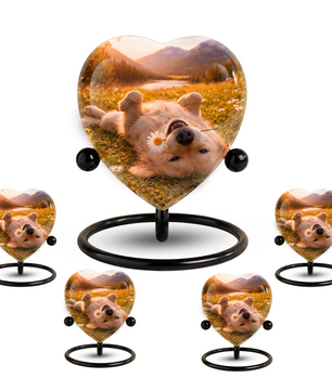 Personalized Dog Urn for Ashes, Adult Cremation Urn for Human Ashes
