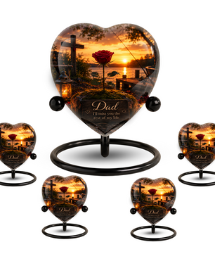 Rose Urn – Adult Urn for Ashes, Rose Cremation Urn & Beautiful Urn for Adult Ashes