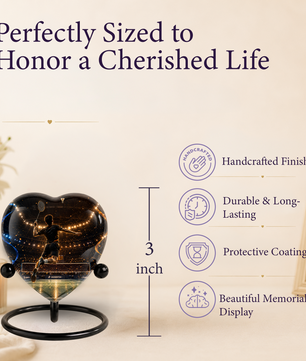 Personalized Badminton Cremation Urn for Ashes | Adult Urn for Dad, Men