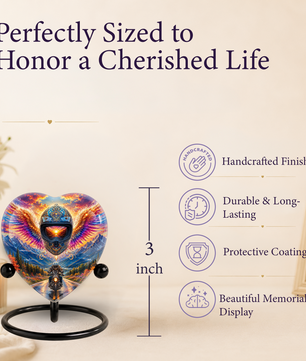 Bike Rider Urn – Memorial Cremation Urn for Dad, Father, Son & Men