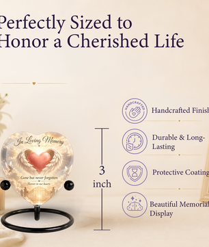 Angel Wing Heaven Urn – Adult Urn for Ashes, Angel Cremation Urn & Memorial Urn for Adult Ashes