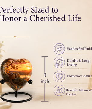 Squirrel Cremation Urn for Ashes | Personalized Adult Memorial Urn| Nature & Wildlife Cremation Urn