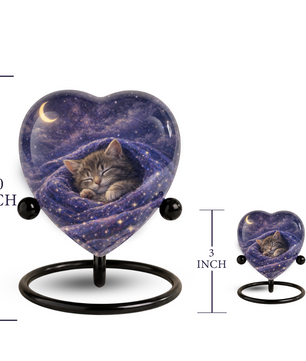 Adult Urn for Ashes – Heart Shaped Adult Cremation Urn, Urns for Adult Ashes