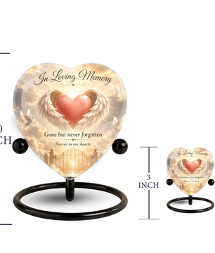 Angel Wing Heaven Urn – Adult Urn for Ashes, Angel Cremation Urn & Memorial Urn for Adult Ashes