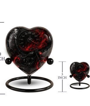 Motorcycle Bike Cremation Urn for Dad – Personalized Adult Male Urn for Ashes