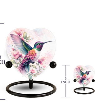 Hummingbird Cremation Urn – Adult Urn for Ashes, Beautiful Memorial Urn for Adults