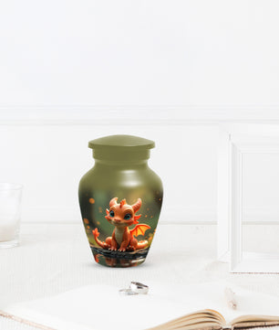 Baby Dragon Urn for Adult Ashes – Fantasy Dragon Cremation Urn | Memorial Urn