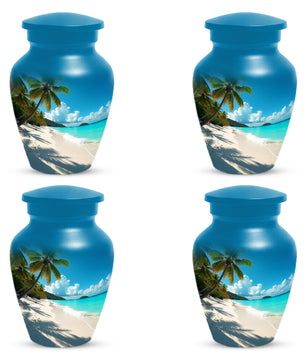 Beach Urn for Mom – Memorial Large Urn for Mom, Beautiful Urns for Women