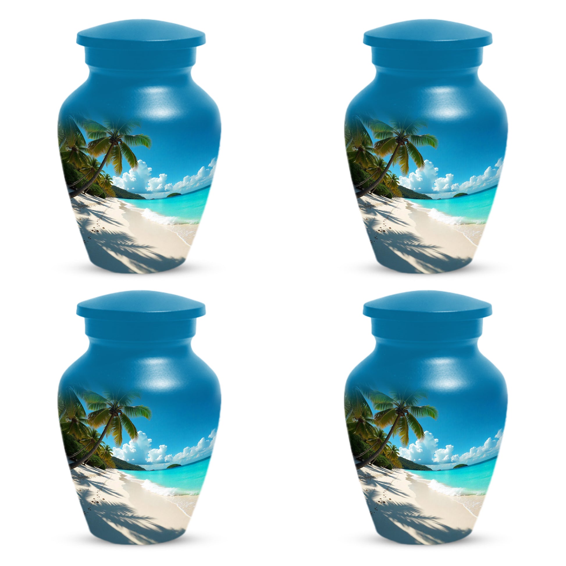 Beach Urn for Mom – Memorial Large Urn for Mom, Beautiful Urns for Women