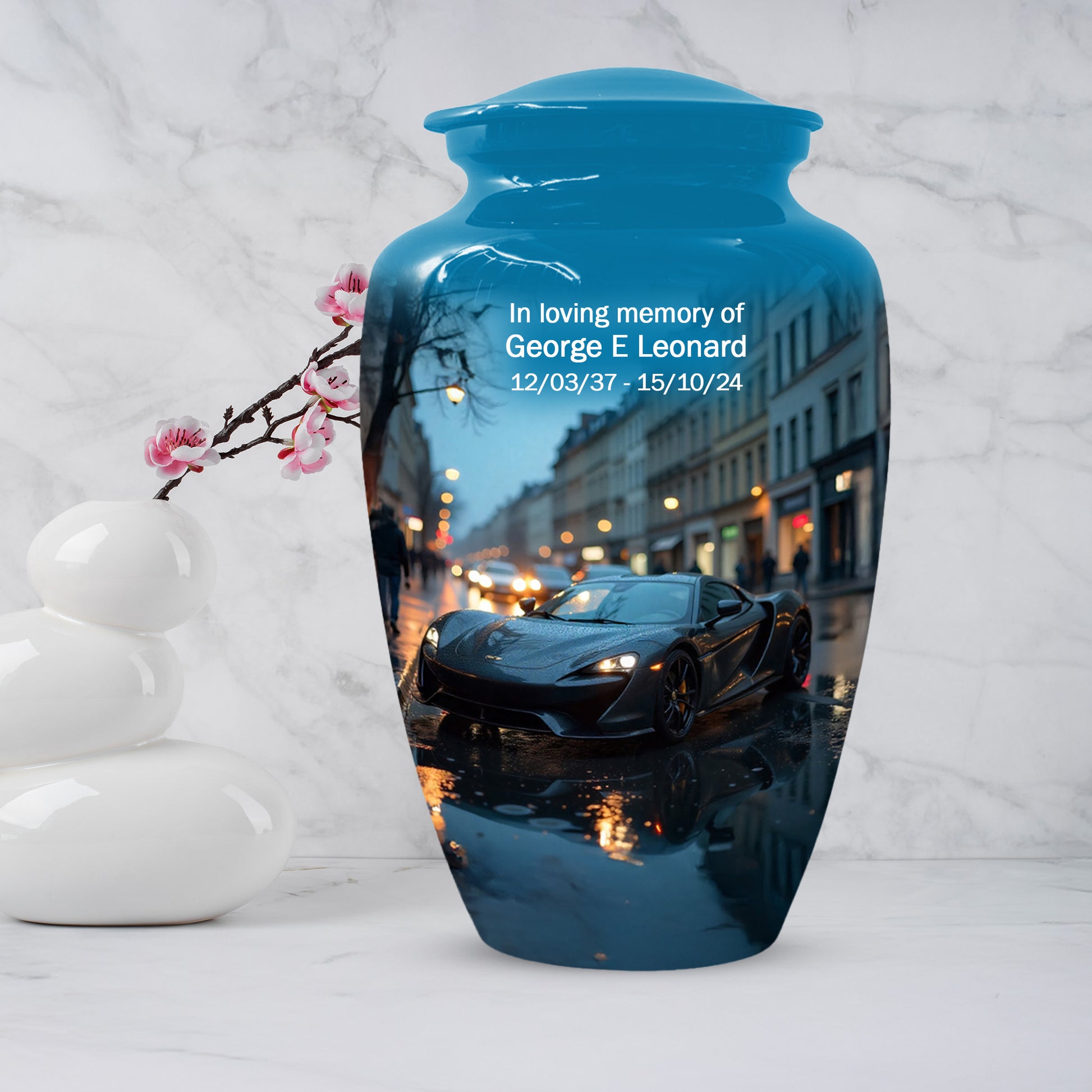 Classic Car Urns for Dad – Personalized Keepsake  Urn for Adult Male