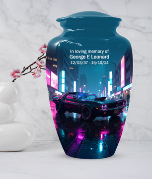 Classic Muscle Car Urn for Adult Ashes | Automotive Adult Cremation Urn