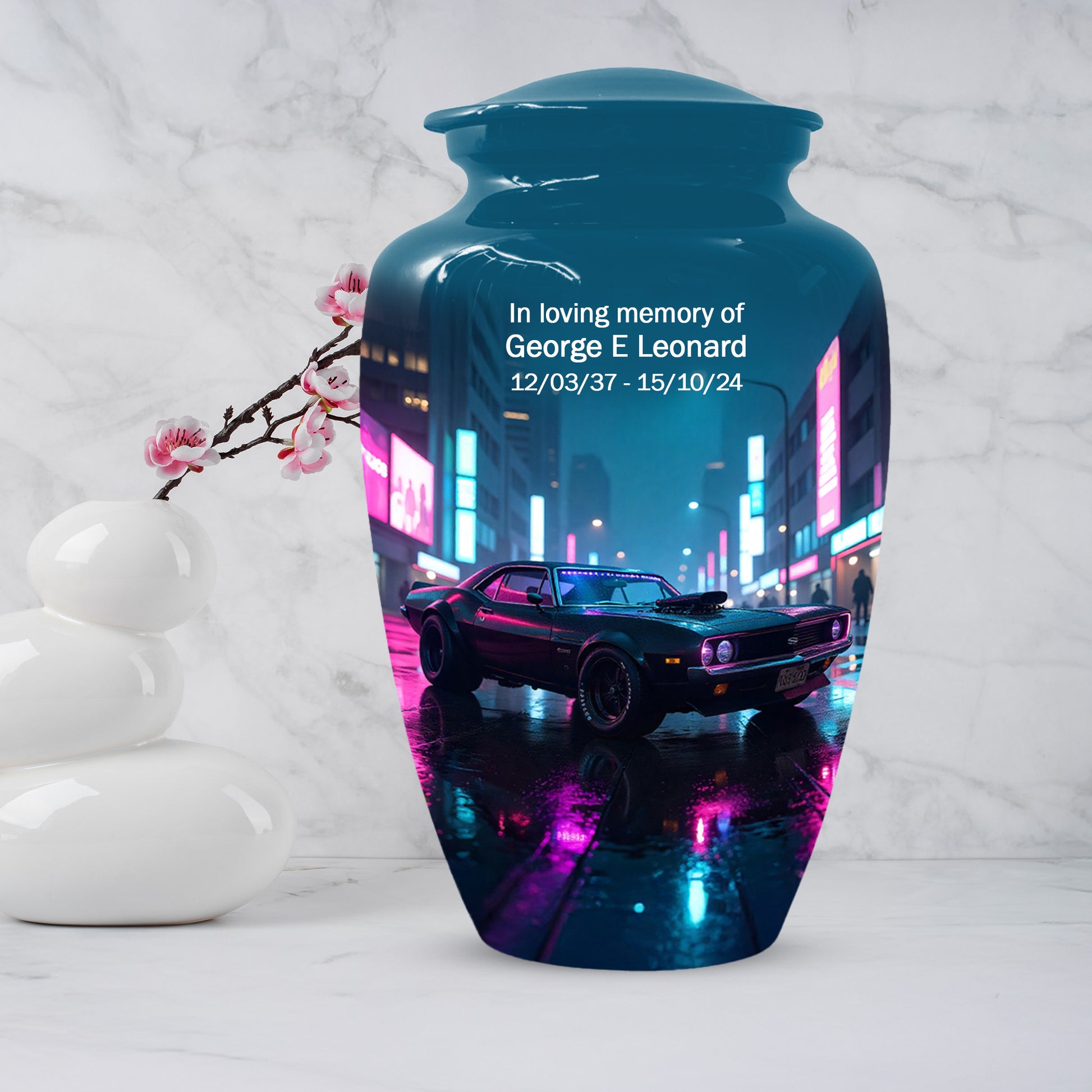 Classic Muscle Car Urn for Adult Ashes | Automotive Adult Cremation Urn