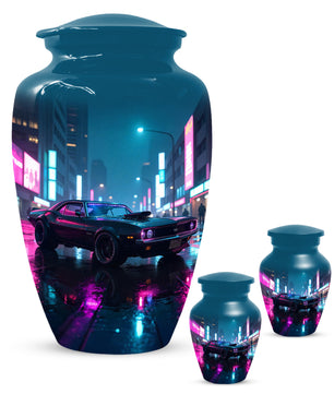 Classic Muscle Car Urn for Adult Ashes | Automotive Adult Cremation Urn