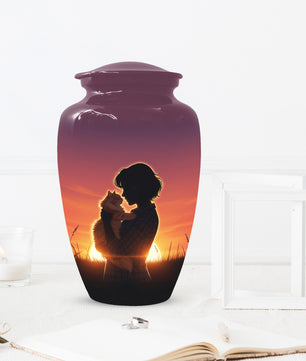 Cat Urn for Mom & Women | Beautiful Cat Cremation Urn for Female Ashes