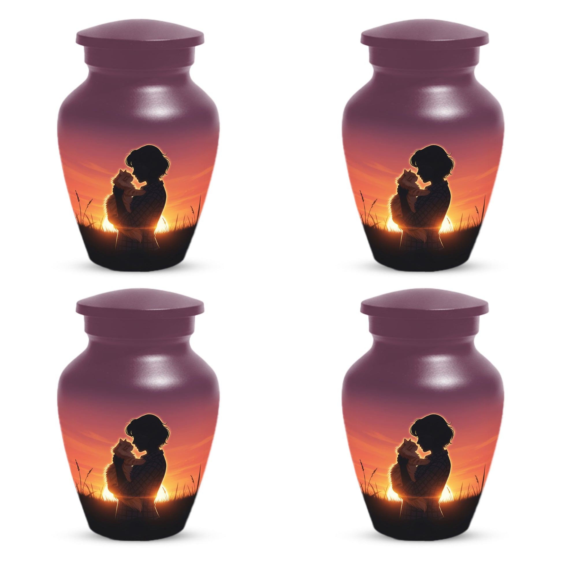 Cat Urn for Mom & Women | Beautiful Cat Cremation Urn for Female Ashes
