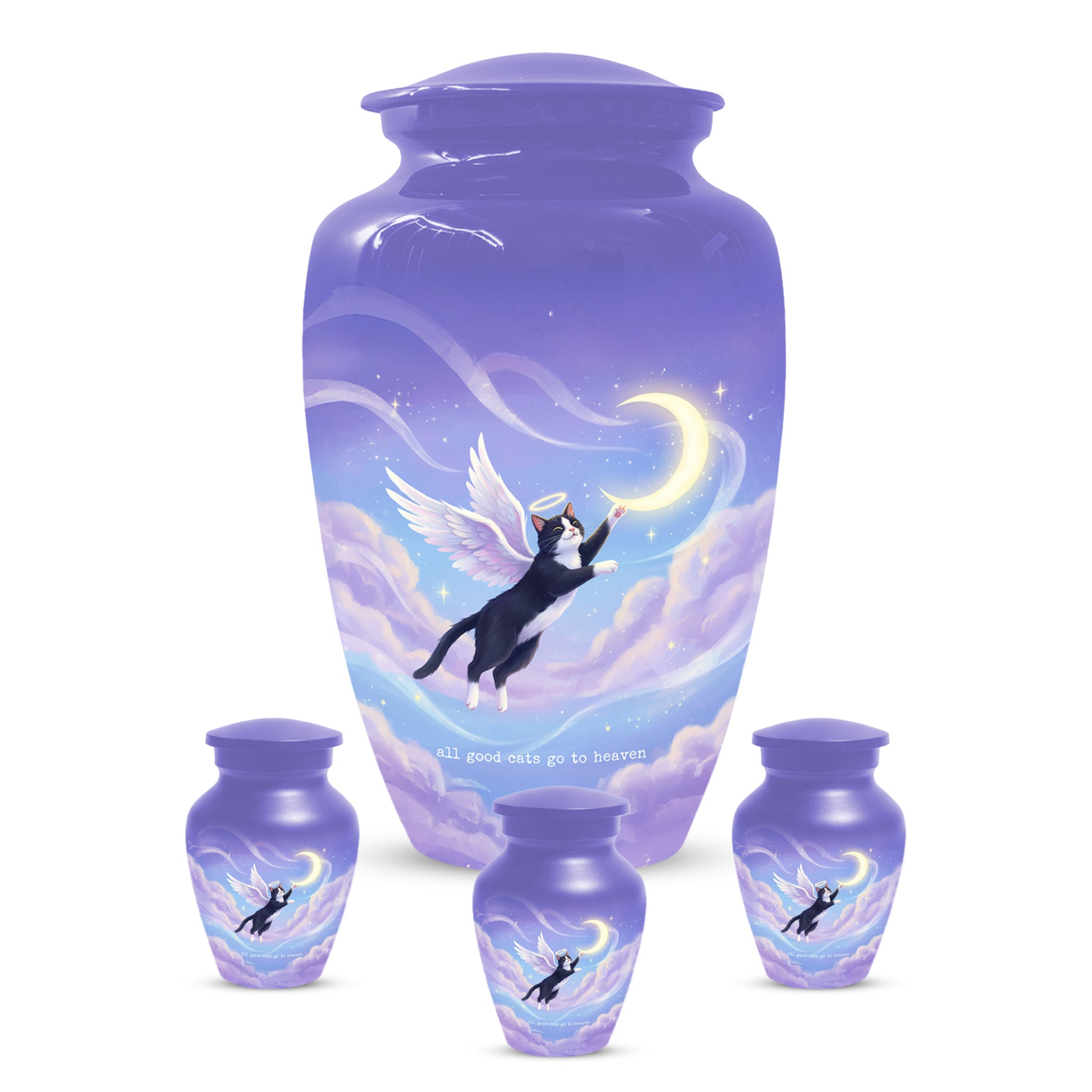 Cat Urn for Adult Ashes | Beautiful Adult Cremation Urn & Memorial Urns