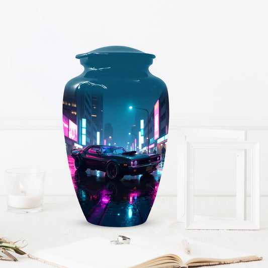 Classic Muscle Car Urn for Adult Ashes | Automotive Adult Cremation Urn