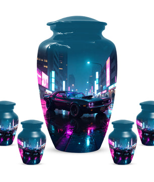 Classic Muscle Car Urn for Adult Ashes | Automotive Adult Cremation Urn