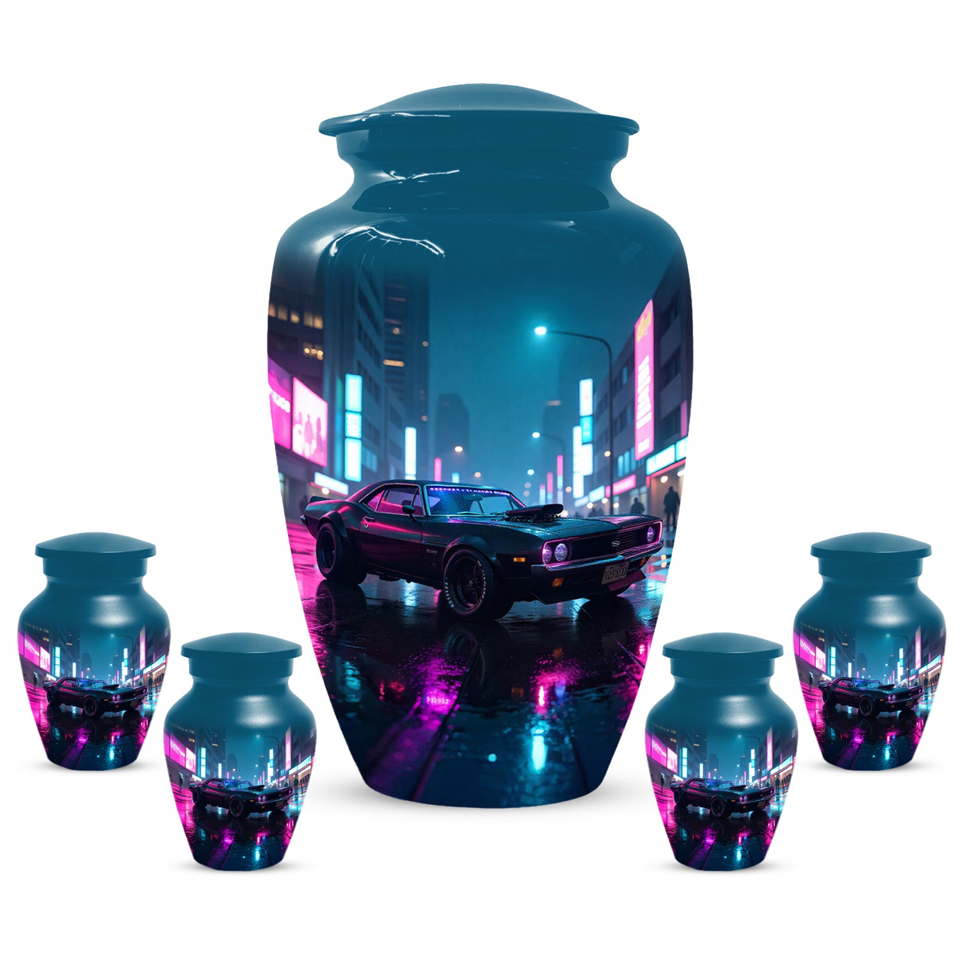 Classic Muscle Car Urn for Adult Ashes | Automotive Adult Cremation Urn