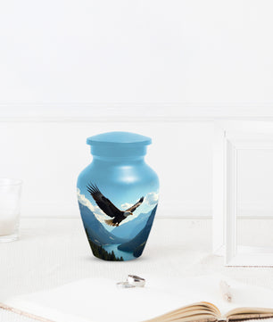 Flying Eagle Urn for Human Ashes | Majestic Eagle Adult Cremation Urn