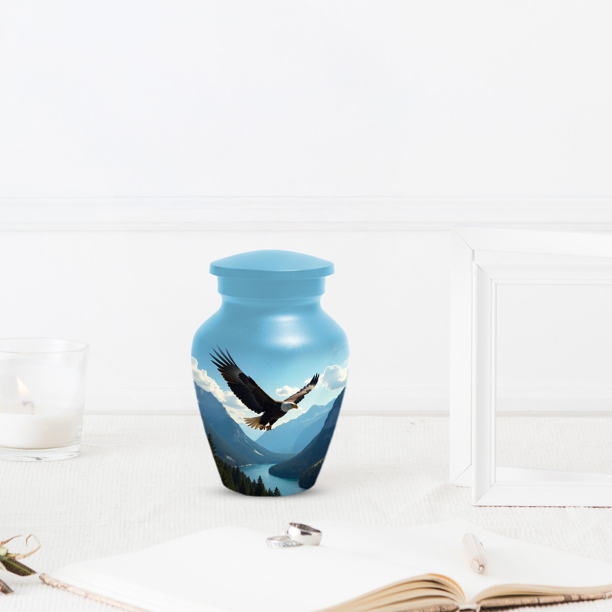 Flying Eagle Urn for Human Ashes | Majestic Eagle Adult Cremation Urn