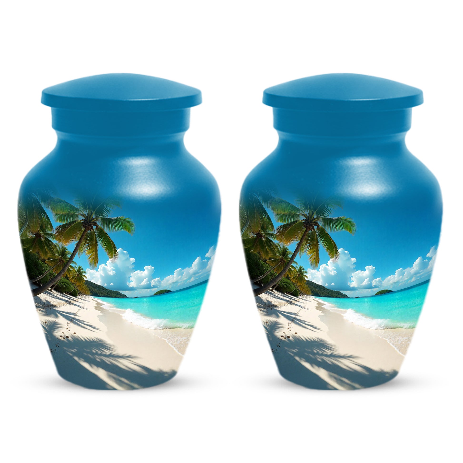 Beach Urn for Mom – Memorial Large Urn for Mom, Beautiful Urns for Women