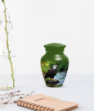 Eagle Urn for Human Ashes | Majestic Eagle Adult Cremation Urn | Memorial Funeral Urn