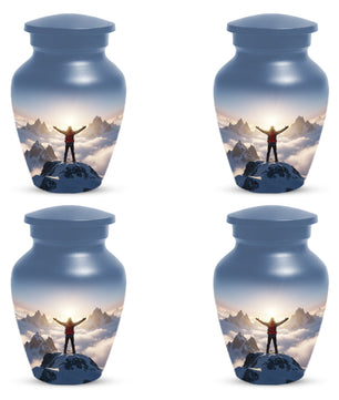 Mountain Adventure Adult Urn for Human Ashes | Personalized Adult Cremation Urn