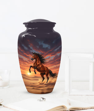 Horse Urn for Adult Ashes | Beautiful Horse-Themed Adult Cremation Urn