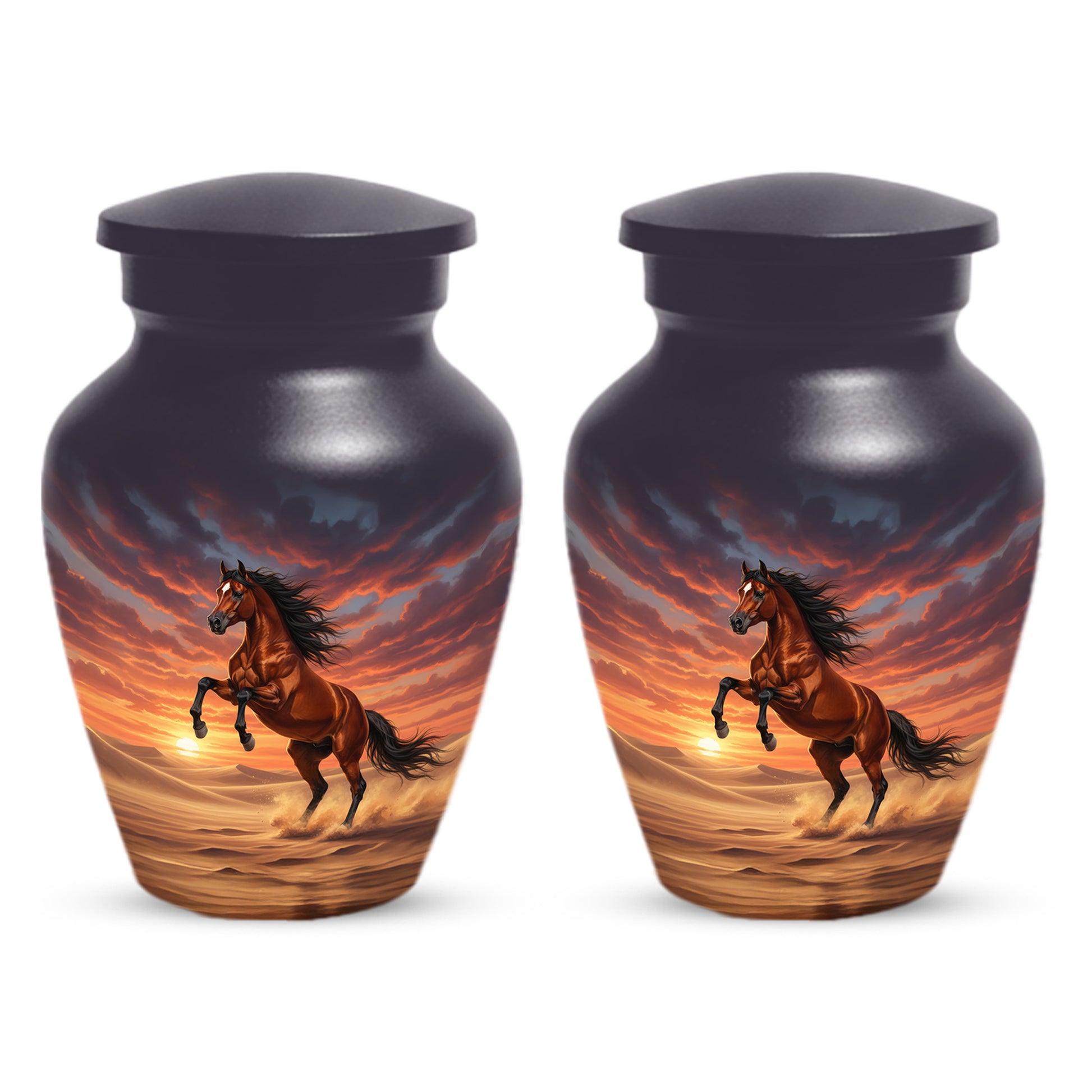 Horse Urn for Adult Ashes | Beautiful Horse-Themed Adult Cremation Urn