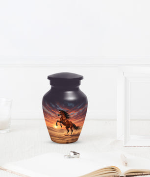 Horse Urn for Adult Ashes | Beautiful Horse-Themed Adult Cremation Urn