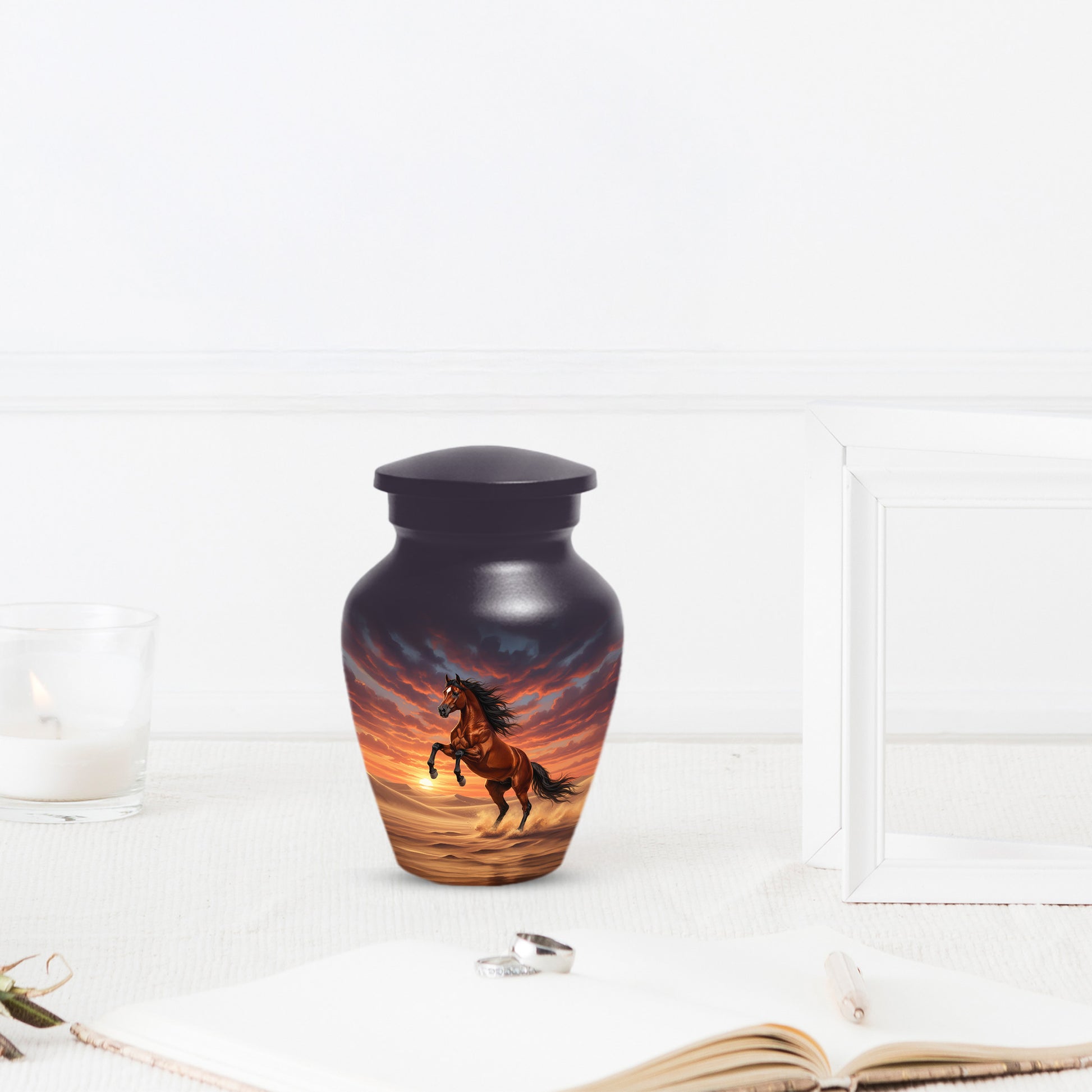 Horse Urn for Adult Ashes | Beautiful Horse-Themed Adult Cremation Urn