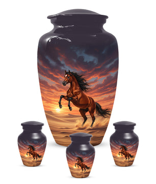 Horse Urn for Adult Ashes | Beautiful Horse-Themed Adult Cremation Urn