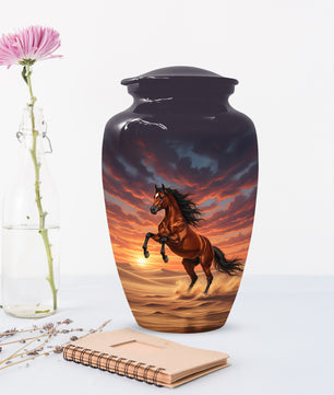 Horse Urn for Adult Ashes | Beautiful Horse-Themed Adult Cremation Urn