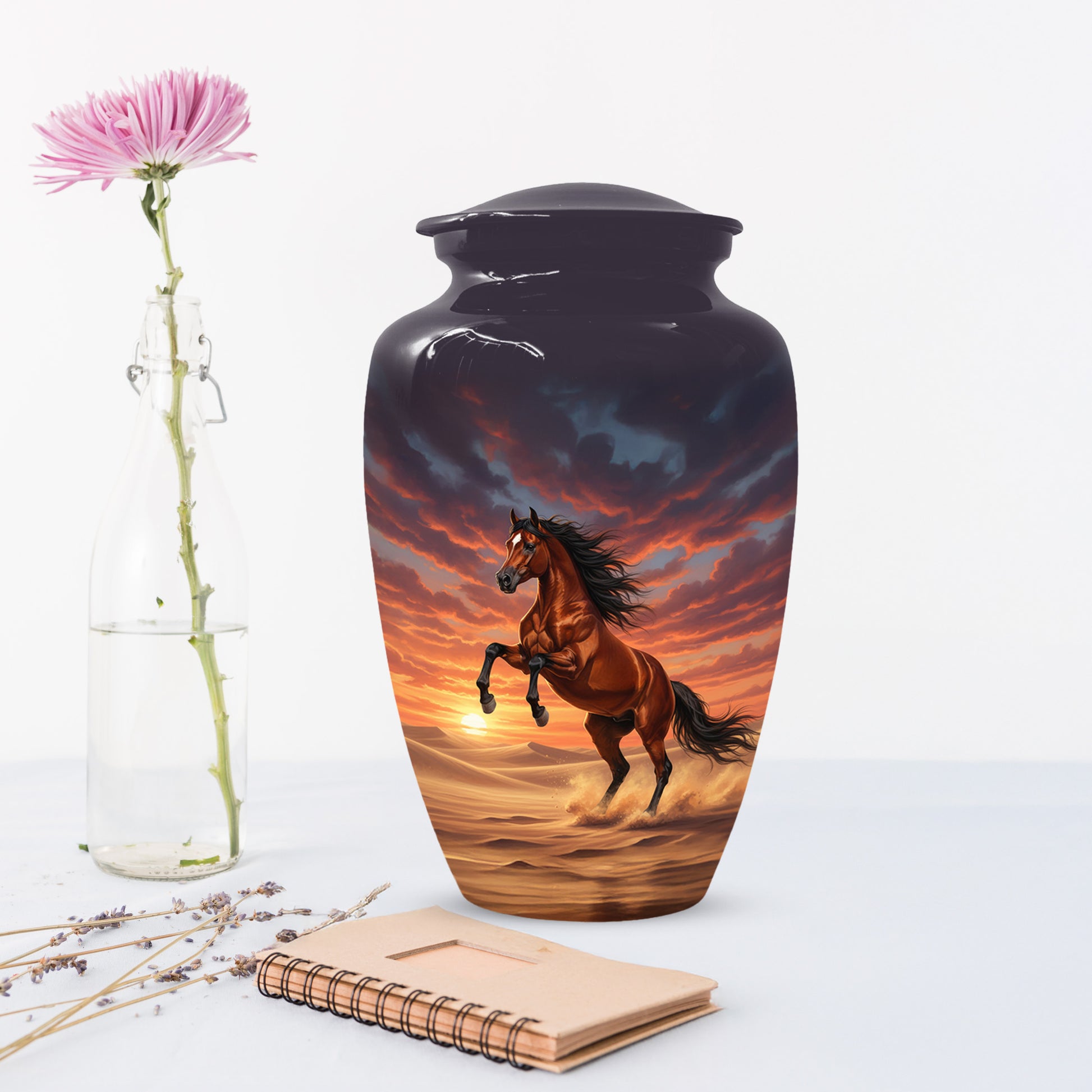Horse Urn for Adult Ashes | Beautiful Horse-Themed Adult Cremation Urn