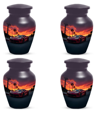 Classic Car Urns for Dad | Personalized Cremation  Large  Urn Adult Male | Custom Urns for Father & Papa