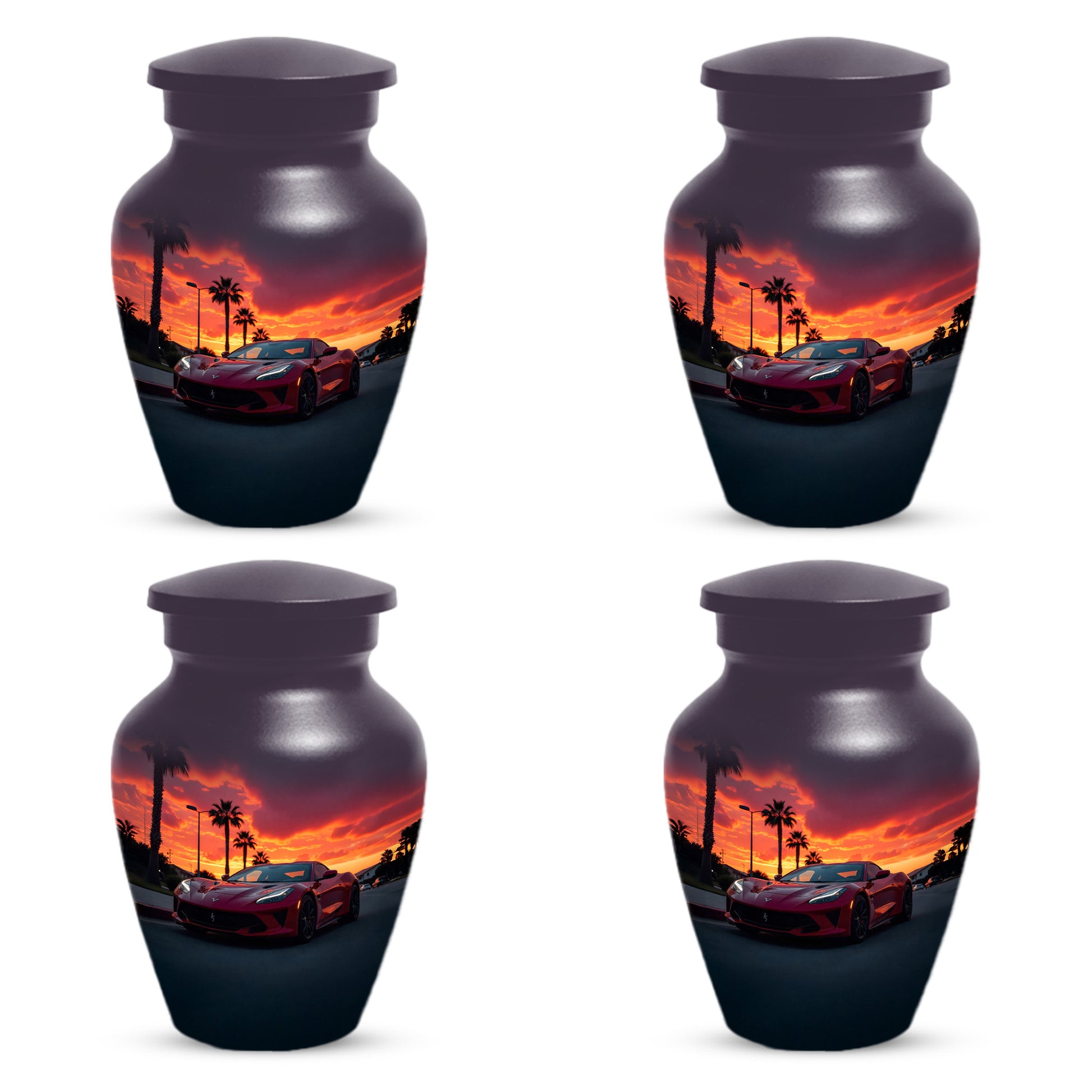 Classic Car Urns for Dad | Personalized Cremation  Large  Urn Adult Male | Custom Urns for Father & Papa
