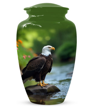 Eagle Urn for Human Ashes | Majestic Eagle Adult Cremation Urn | Memorial Funeral Urn