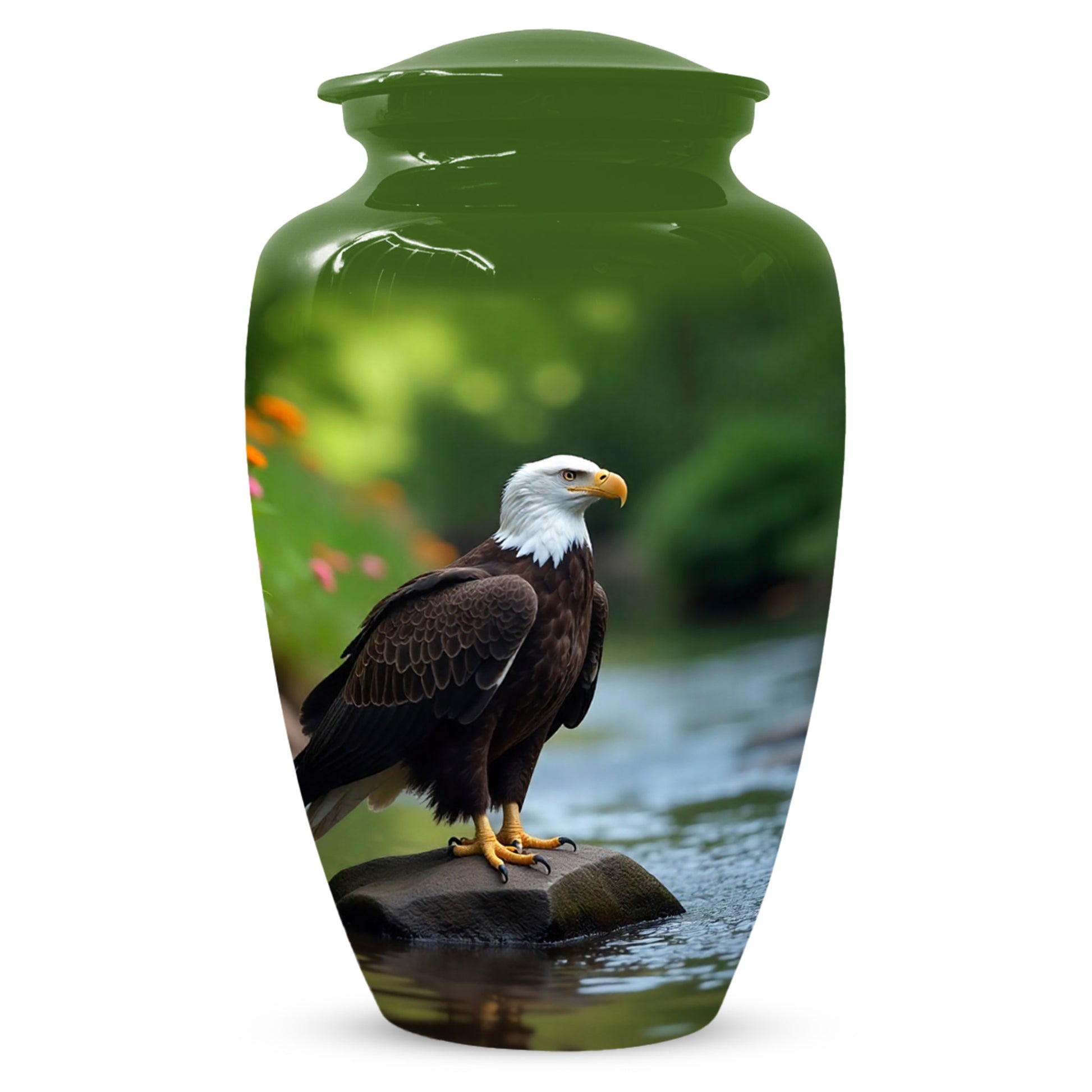 Eagle Urn for Human Ashes | Majestic Eagle Adult Cremation Urn | Memorial Funeral Urn