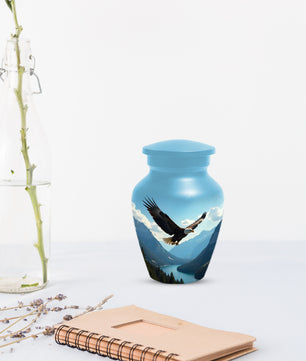 Flying Eagle Urn for Human Ashes | Majestic Eagle Adult Cremation Urn