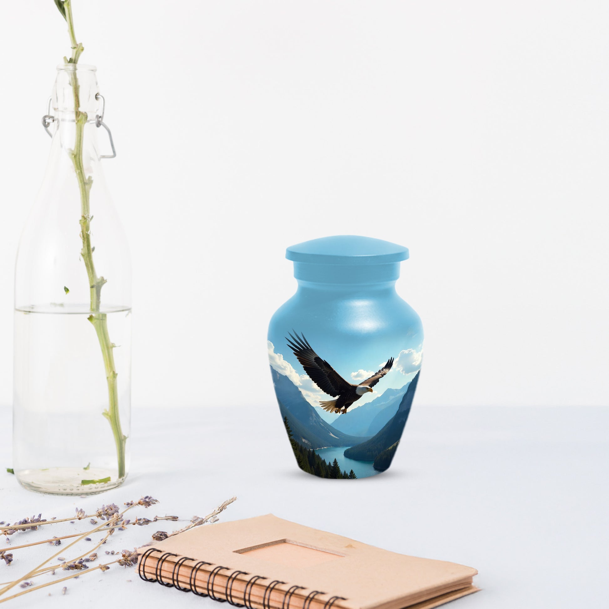 Flying Eagle Urn for Human Ashes | Majestic Eagle Adult Cremation Urn