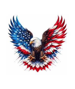 Eagle Urn for Human Ashes - American Flag Memorial Urns for Dad | Patriotic Cremation Keepsake for Men