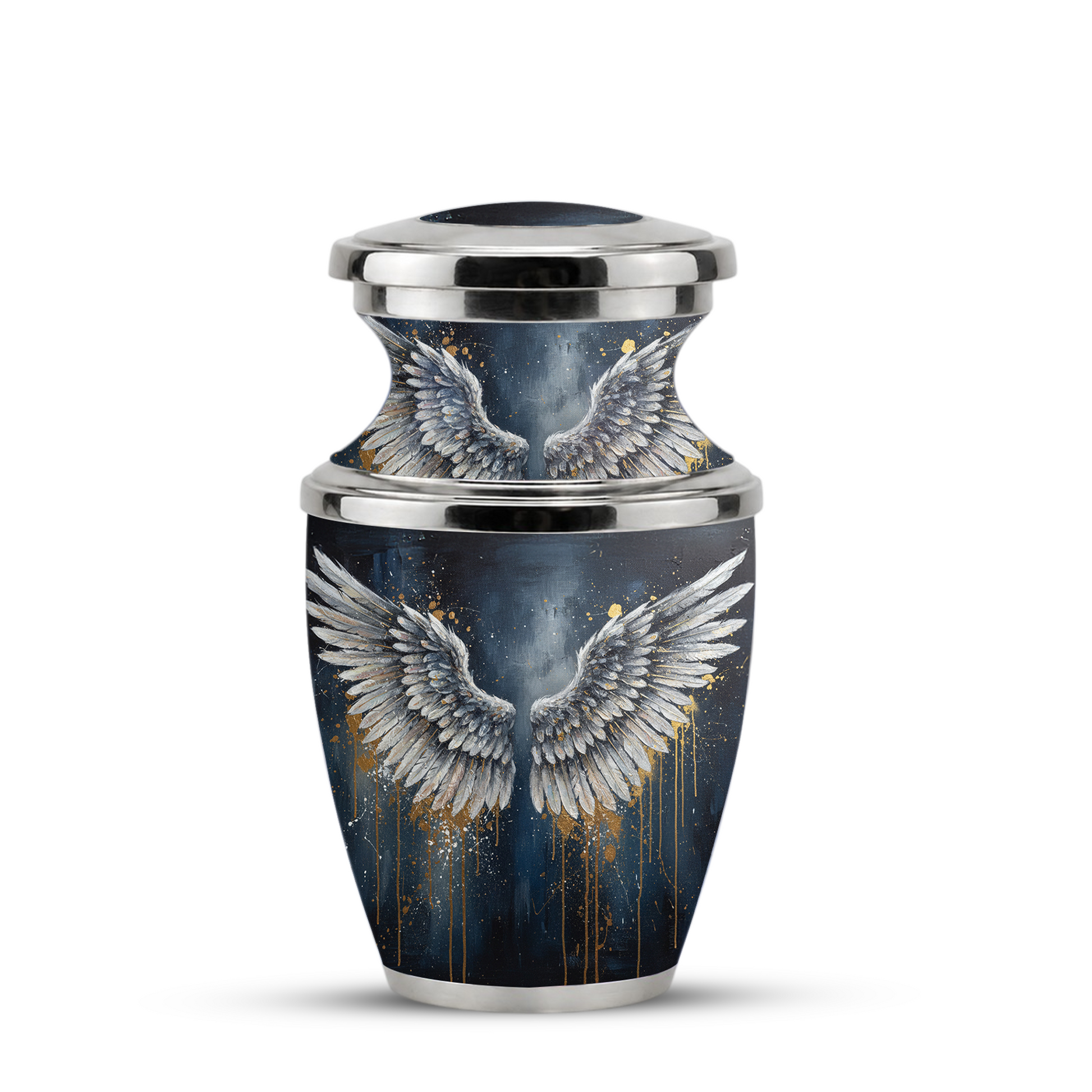 Angel Wings Cremation Urn for Mom & Dad, Guardian Angel Urn for Human Ashes